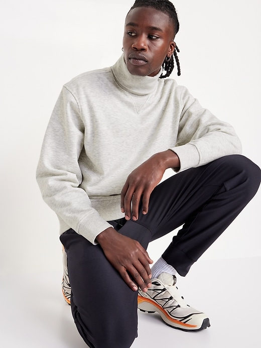 Image number 3 showing, Fleece Turtleneck Sweatshirt