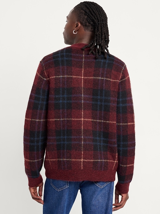 Image number 2 showing, Plaid Cardigan Sweater