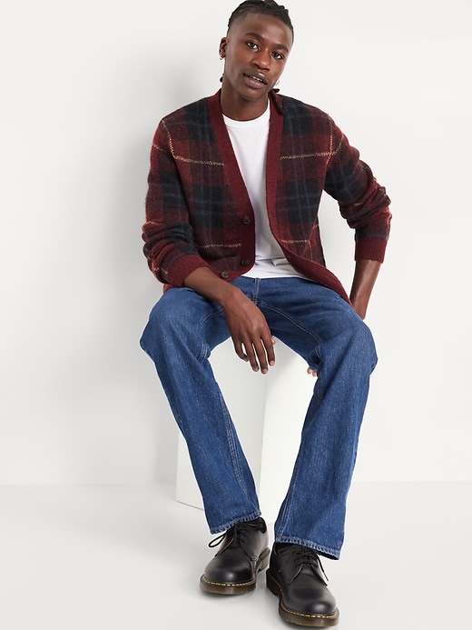 Image number 3 showing, Plaid Cardigan Sweater