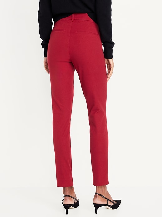 Image number 2 showing, High-Waisted Pixie Skinny Ankle Pants