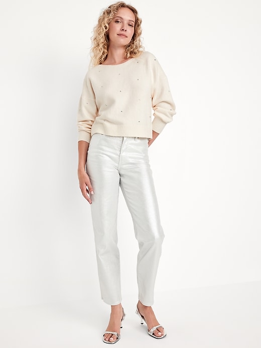 Image number 8 showing, SoSoft Embellished Sweater