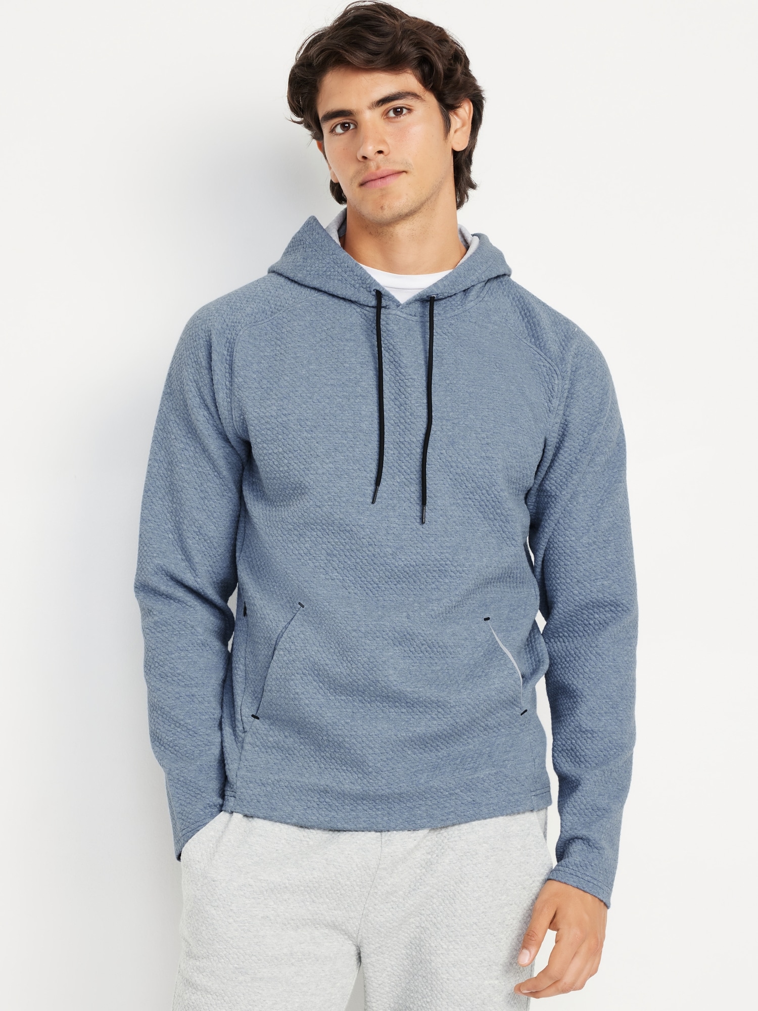 Fluffy fleece hoodie mens best sale