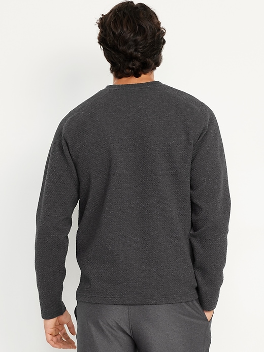 Image number 5 showing, Dynamic Fleece Textured Pullover