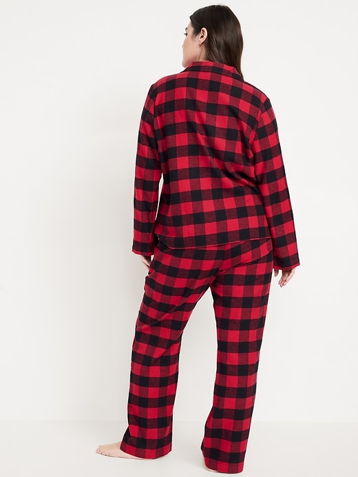 Image number 6 showing, Flannel Pajama Set for Women