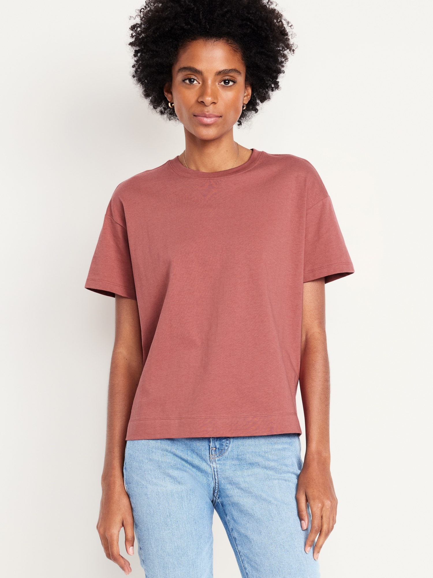 Basic t shirts women's best sale