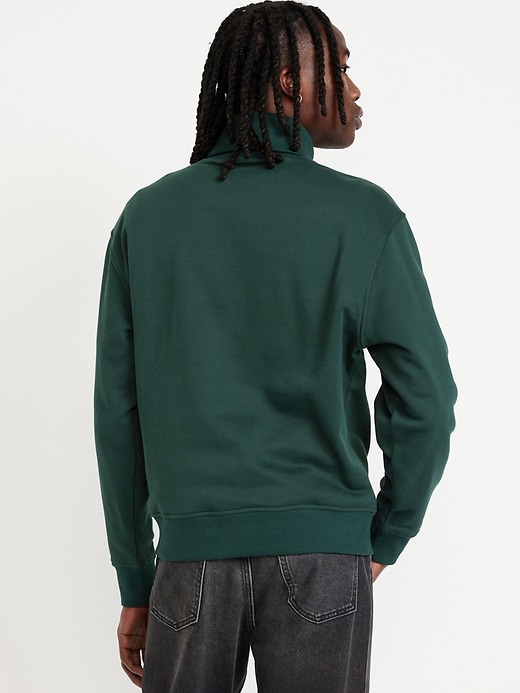 Image number 2 showing, Fleece Turtleneck Sweatshirt