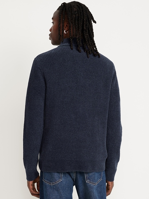 Image number 2 showing, Chenille Quarter Zip