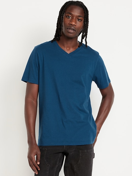 Image number 1 showing, V-Neck T-Shirt