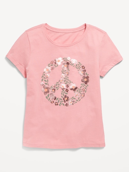 View large product image 1 of 1. Short-Sleeve Graphic T-Shirt for Girls