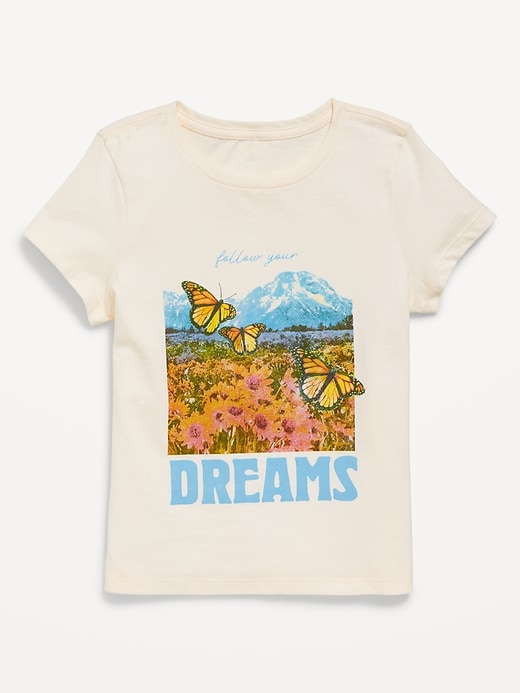 View large product image 1 of 1. Short-Sleeve Graphic T-Shirt for Girls