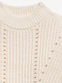 View large product image 4 of 4. Cozy Mock-Neck Chenille Sweater for Girls