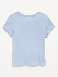 Image number 2 showing, Short-Sleeve Graphic T-Shirt for Girls