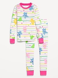 View large product image 3 of 3. Licensed Graphic Snug-Fit Pajama Set for Girls