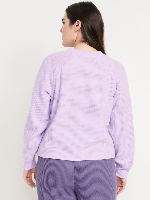 Image number 6 showing, Cozy Thermal-Knit Henley