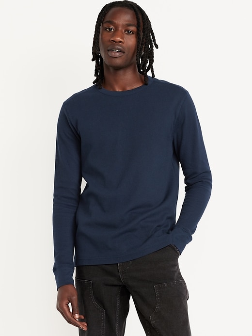 Image number 1 showing, Waffle-Knit T-Shirt