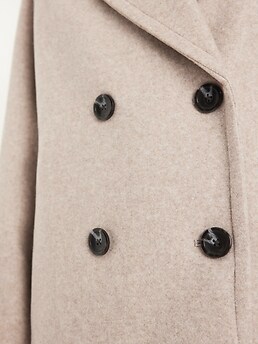 Oversized Double-Breasted Pea Coat | Old Navy