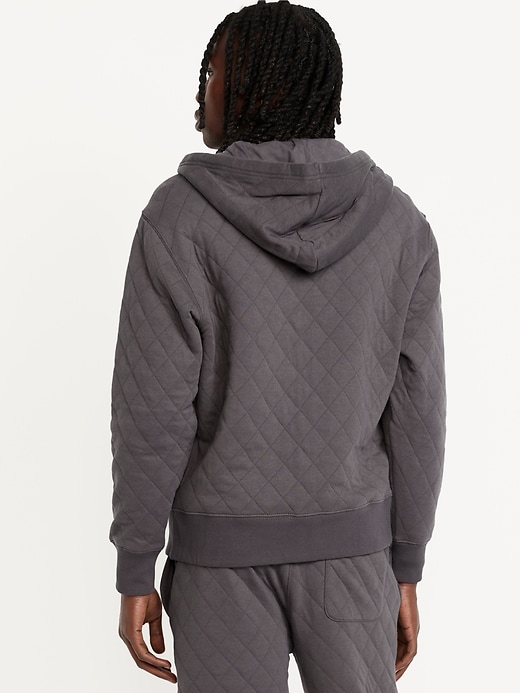 Image number 6 showing, Essential Quilted Zip Hoodie