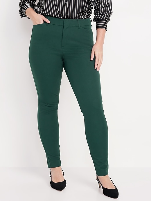 Image number 4 showing, High-Waisted Pixie Skinny Pants