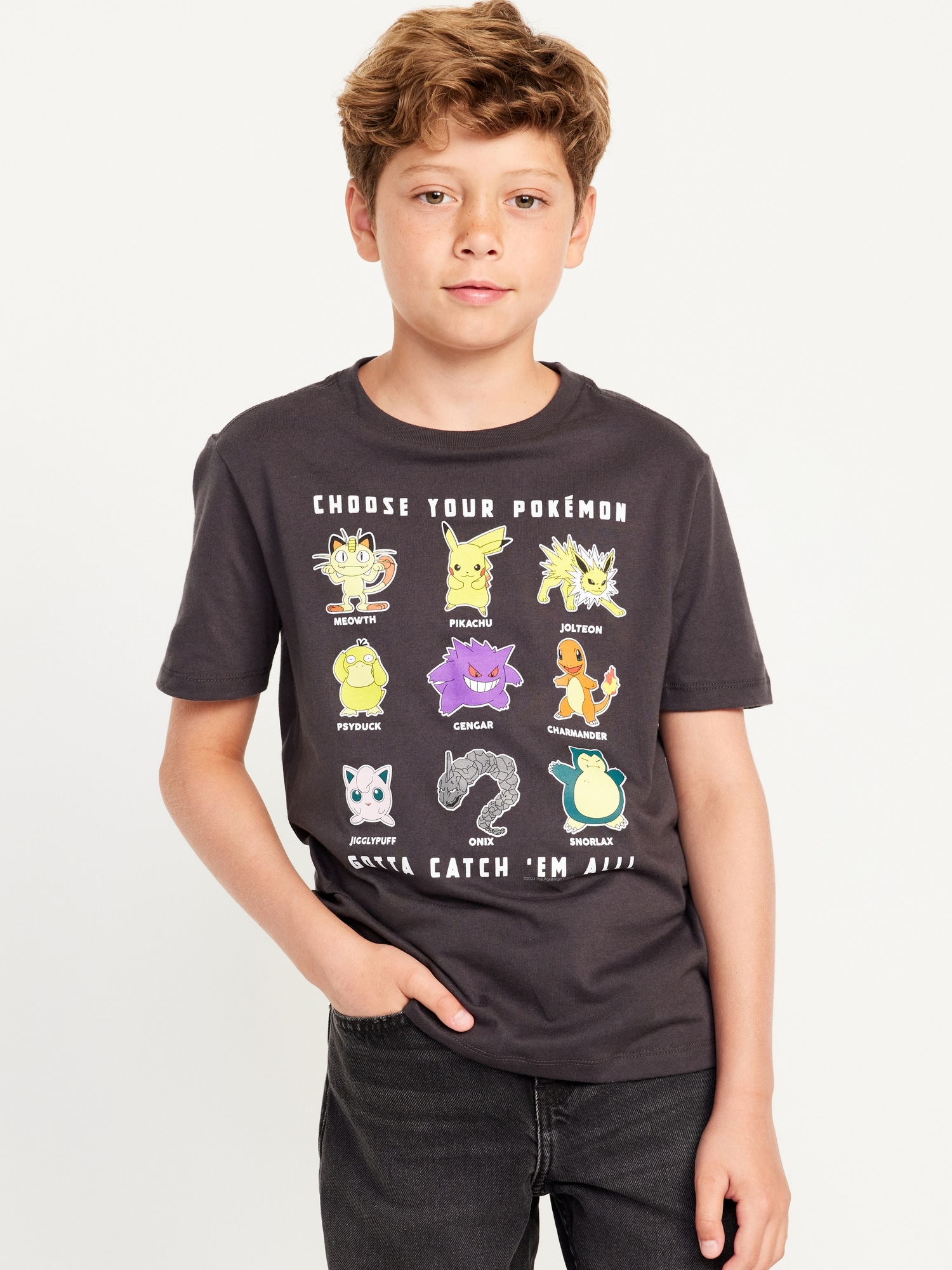 Pokémon™ Gender-Neutral Graphic T-Shirt for Kids