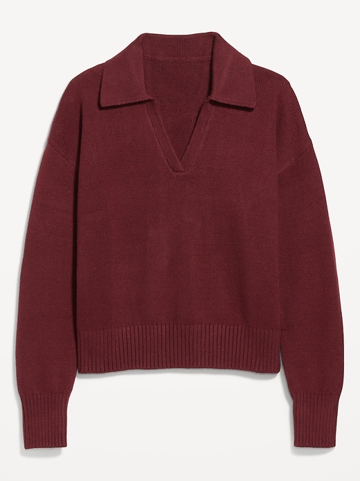 Image number 8 showing, Polo Sweater