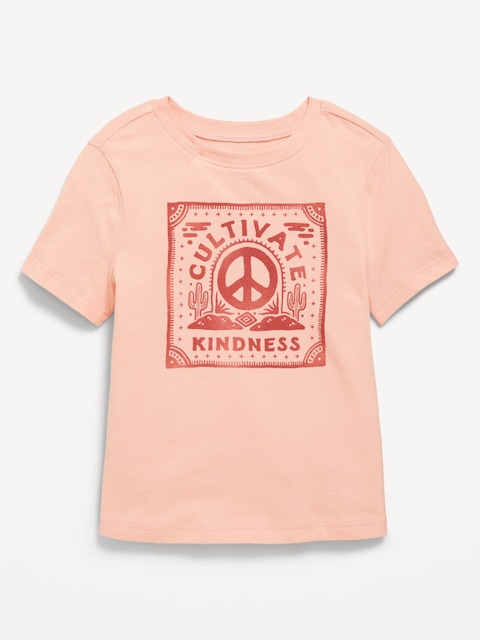 Short-Sleeve Graphic T-Shirt for Toddler Girls