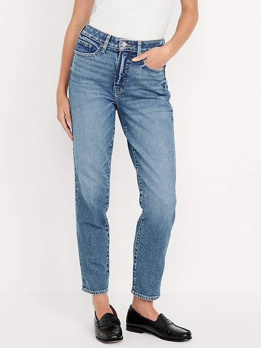 Image number 7 showing, High-Waisted OG Straight Ankle Jeans