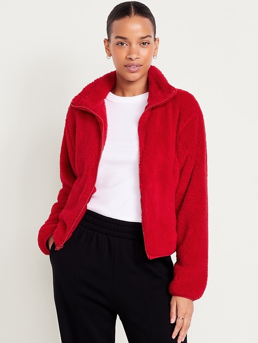 Image number 1 showing, Sherpa Zip Jacket