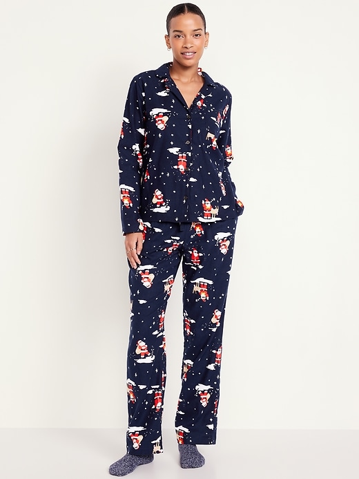 Image number 1 showing, Flannel Pajama Set