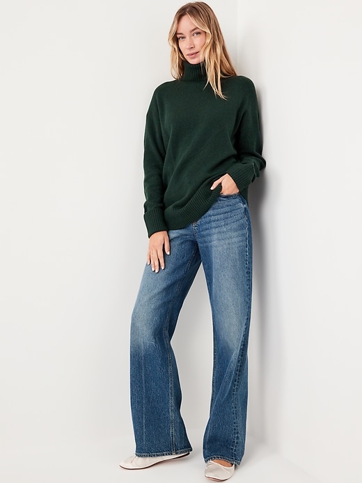 Image number 3 showing, SoSoft Turtleneck Tunic Sweater