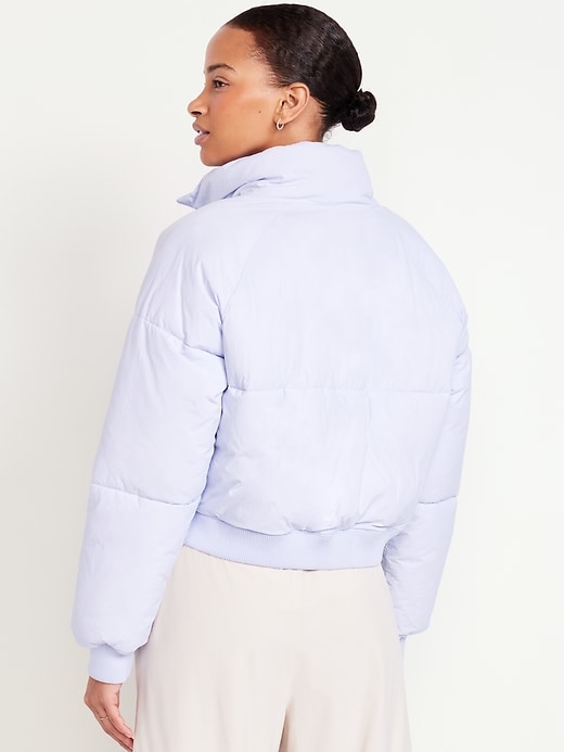 Image number 2 showing, Oversized Crop Puffer Jacket