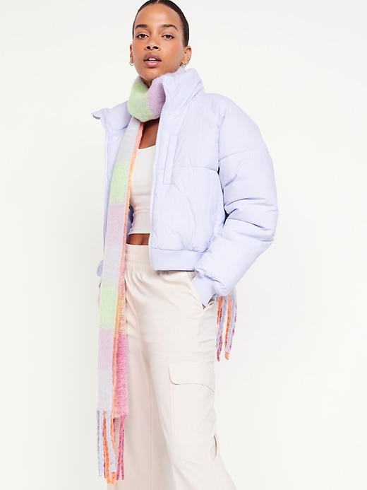 Image number 3 showing, Oversized Crop Puffer Jacket