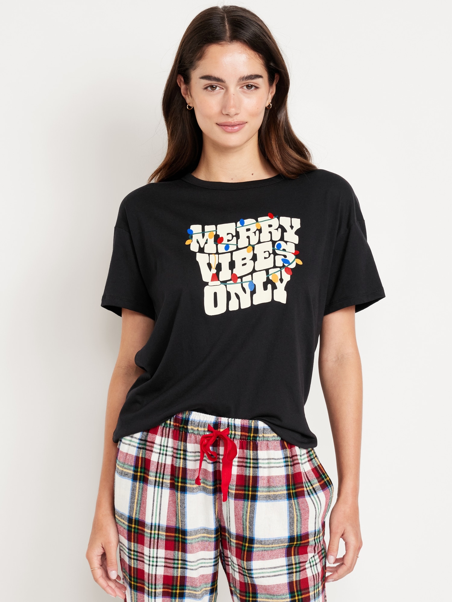 Matching Holiday-Graphic T-Shirt