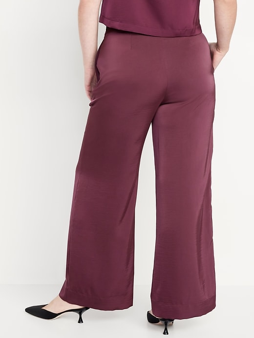 Image number 5 showing, High-Waisted Super Wide-Leg Pants