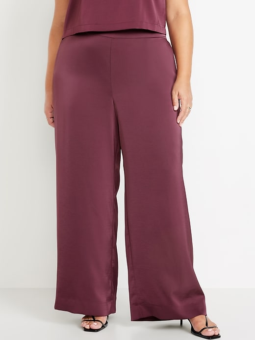 Image number 6 showing, High-Waisted Super Wide-Leg Pants