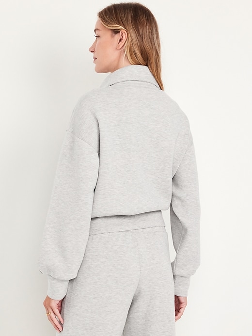 Image number 8 showing, Half-Zip Bounce Fleece Pullover