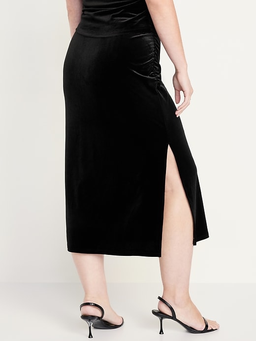 Image number 6 showing, Velvet Maxi Skirt