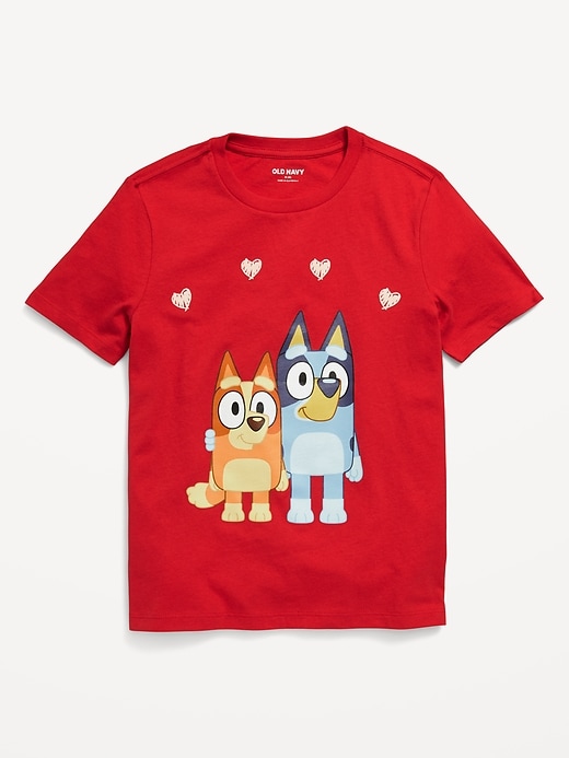 View large product image 1 of 2. Bluey™ Gender-Neutral Graphic T-Shirt for Kids