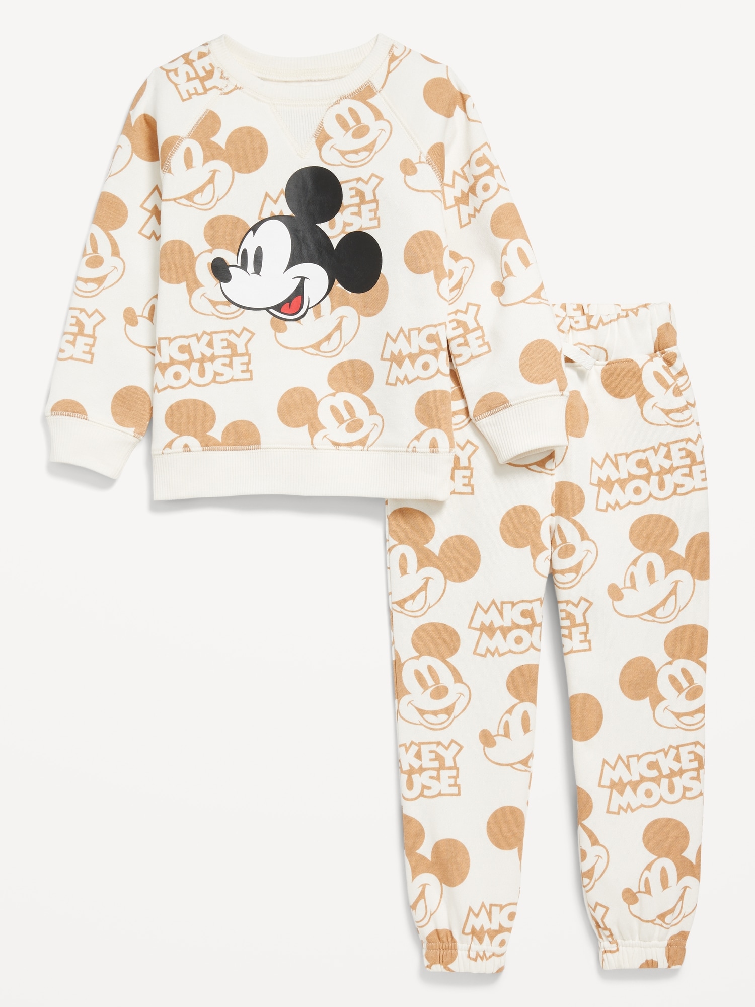 Disney Unisex Graphic Sweatshirt and Sweatpants Set for Toddler