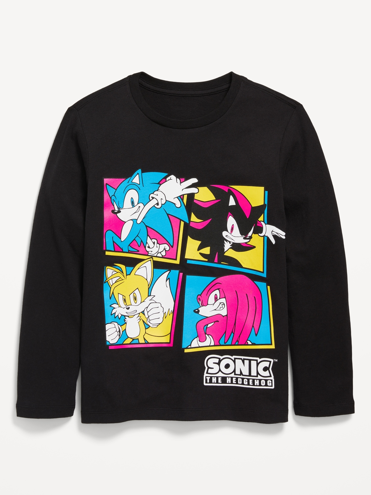 Sonic The Hedgehog Gender-Neutral Graphic T-Shirt for Kids