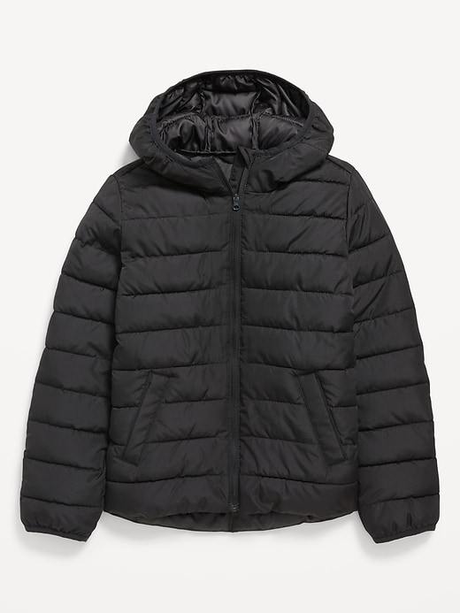 View large product image 2 of 3. Water-Resistant Narrow-Channel Puffer Jacket for Girls