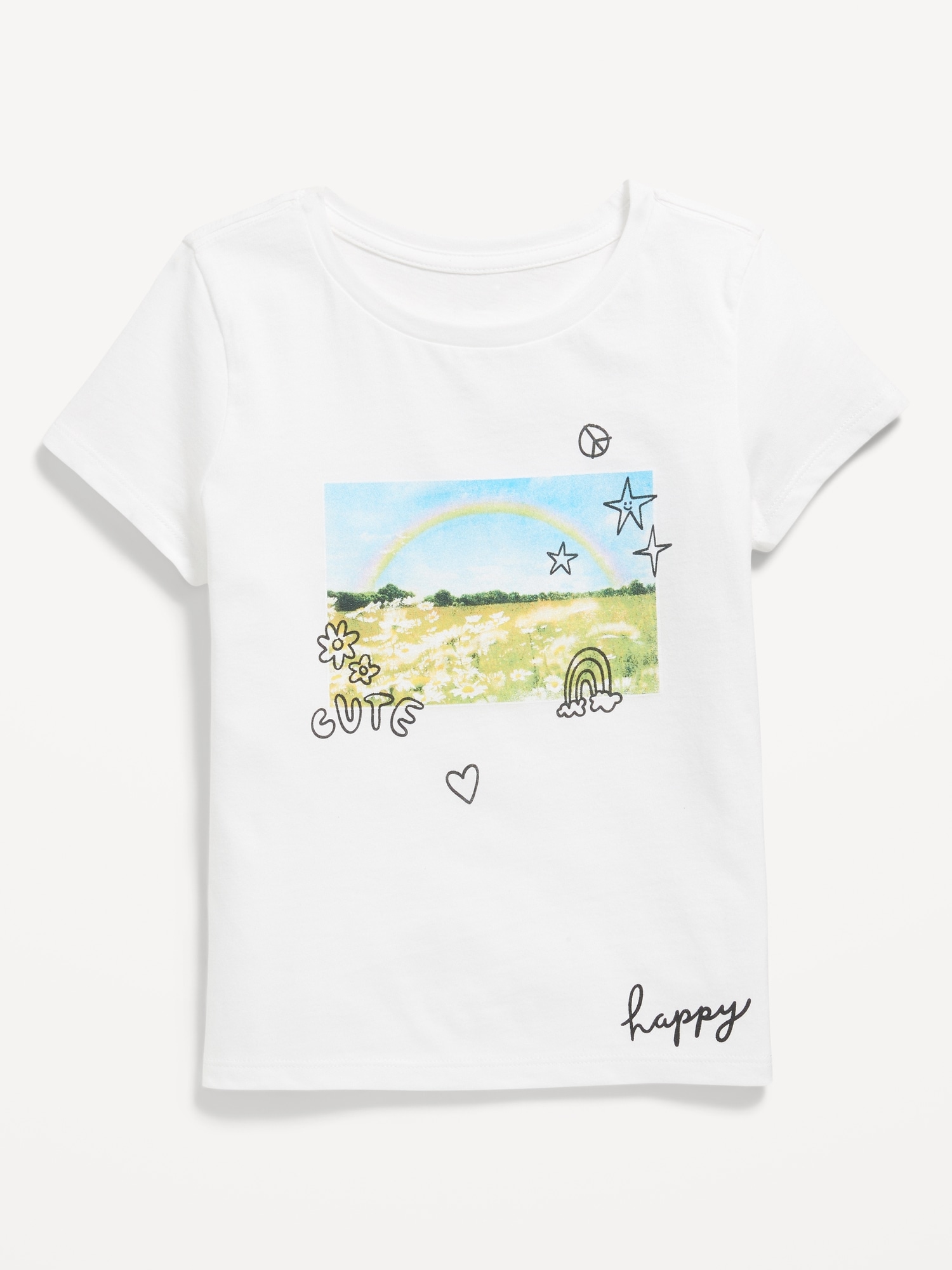 Short-Sleeve Graphic T-Shirt for Girls