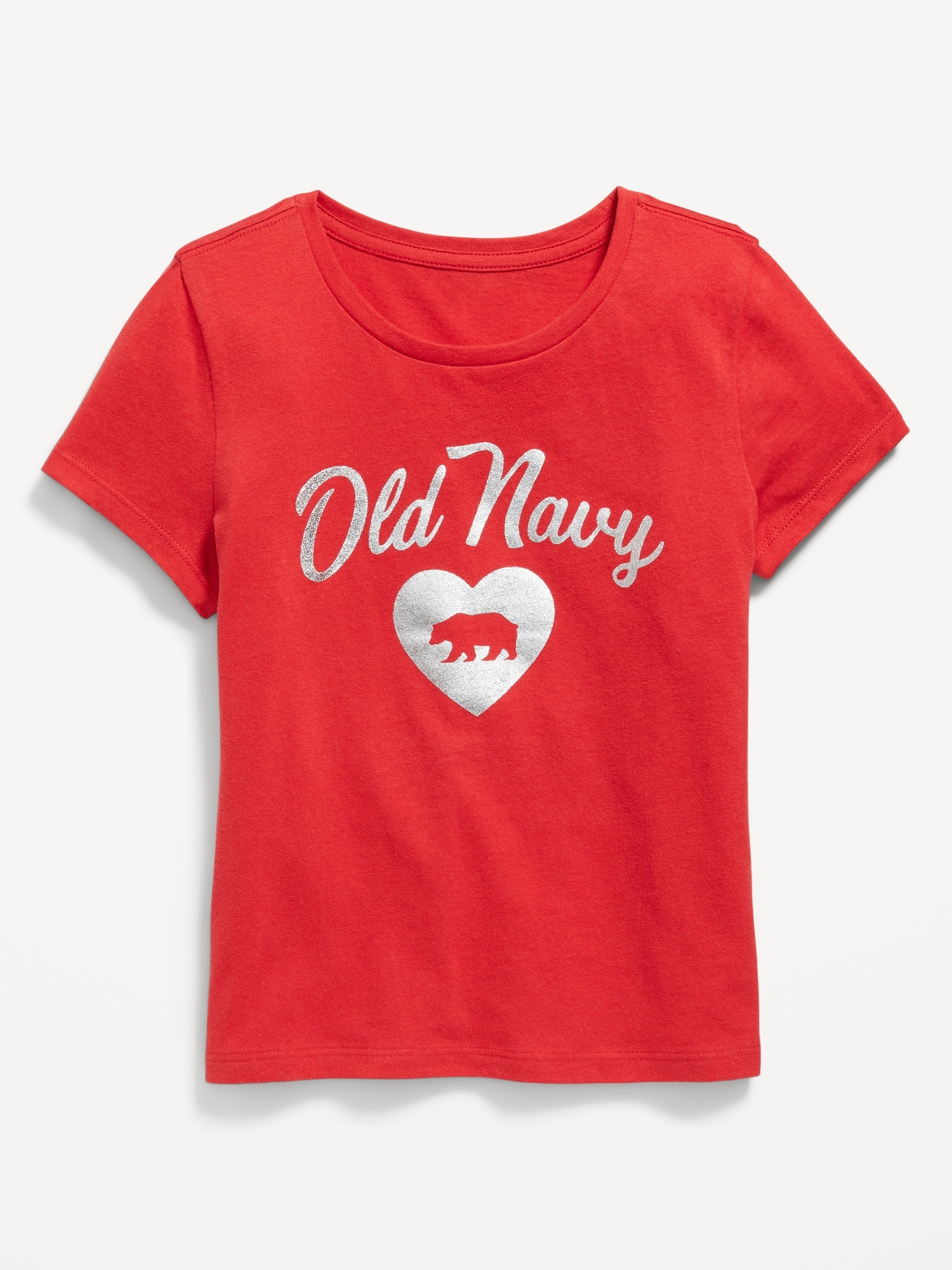 Short-Sleeve Logo-Graphic T-Shirt for Girls