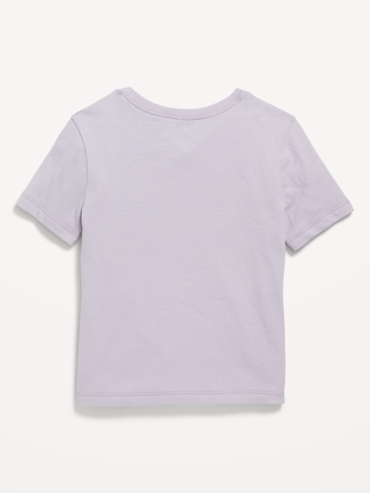 View large product image 2 of 2. Short-Sleeve Graphic T-Shirt for Toddler Girls