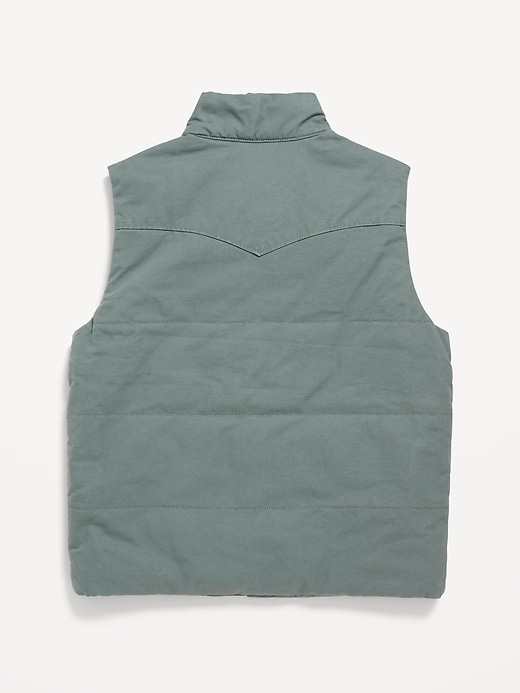 Image number 3 showing, Canvas Utility Vest for Boys