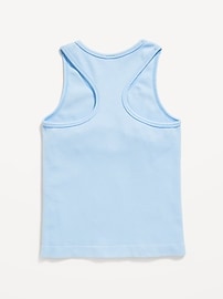 View large product image 4 of 4. Seamless Fitted Performance Tank Top for Girls