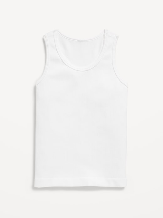 Image number 3 showing, Seamless Fitted Performance Tank Top for Girls