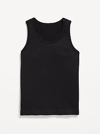 View large product image 3 of 4. Seamless Fitted Performance Tank Top for Girls