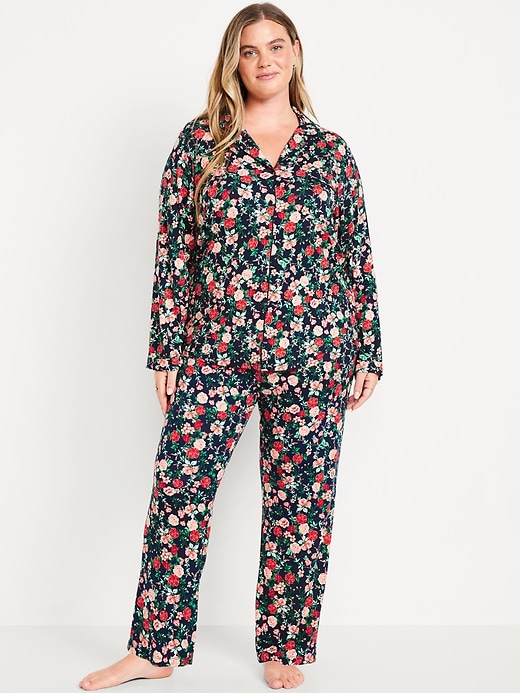 Image number 7 showing, Knit Jersey Pajama Pant Set