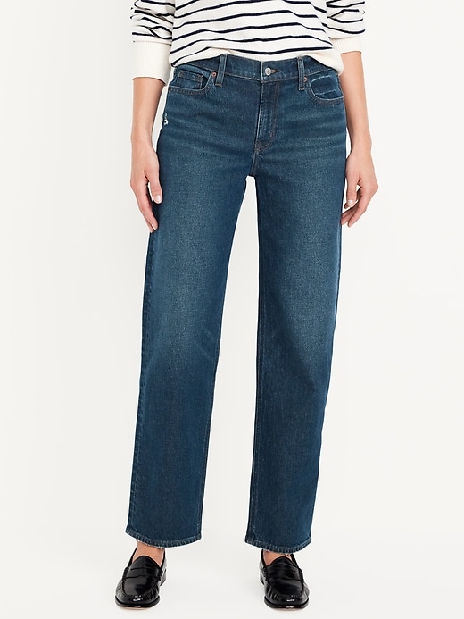 Image number 2 showing, Mid-Rise Boyfriend Ankle Jeans