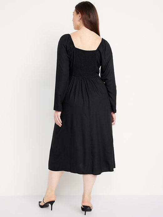 Image number 7 showing, Fit &amp; Flare Crepe Dress